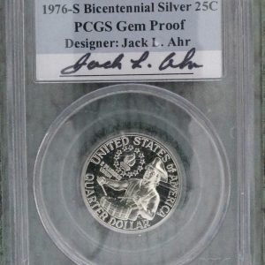 1976-S WASHINGTON PROOF GEM QUARTER PCGS