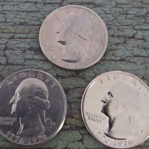 1976, 1976-D, 1976-S  CLAD BI-CENTENNIAL QUARTER SET UNCIRCULATED MS