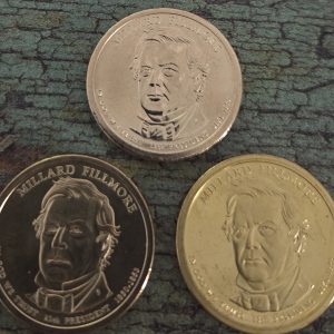 2010-P, 2010-D, 2010-S MILLARD FILLMORE PRES DOLLAR SET UNCIRCULATED