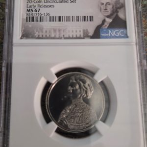 2023-P WASHINGTON QUARTER GRADED MS67 BY NGC JOVITA IDAR