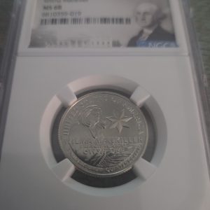 2022-P WASHINGTON QUARTER GRADED MS68 BY NGC WILMA MANKILLER