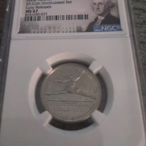 2023-D WASHINGTON QUARTER GRADED MS67 BY NGC MARIA TALLCHIEF